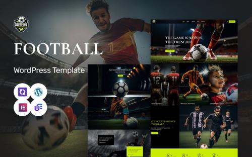 Bestfoot - Football Club, Football Coaching And Training WordPress Elementor Theme theme free